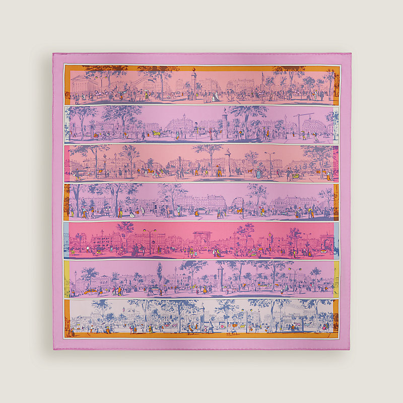 カレ 70 《ブールヴァールの陰から》 | Hermès - エルメス-公式サイト